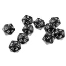 10Pcs Acrylic 20-Sided Role Playing Dices Toys TRPG Board Game for MTG DND