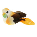 6Pcs Artificial Feather Garden Birds Wedding Flower Decor Foam Craft Birds