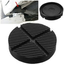 Universal Car Cross Slotted Frame Rail Floor Jack Rubber Pad Adapter For W FT