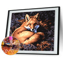 Diamonds Embroidery Animal Fox Round DIY Diamond Painting Cross Stitch Home