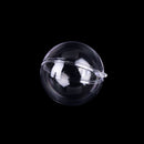 Bath bomb molds, christmas ball ornaments 3 Size with 15 set clear plastic LJ