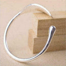 Simple Fashion stamped ball feather leaf bracelets bangles and jewelry F K2 A7P2