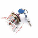 Security Safe Deposit Box Anti-theft Lock With Encryption Keys Copper Cylinder