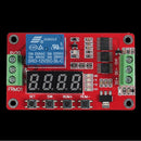 12V DC Self-lock Relay PLC Cycle Timer Module Delay Time Switch