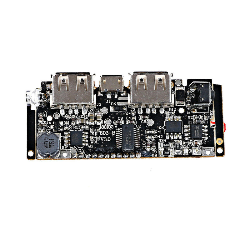 Dual USB 1A 2.1A Mobile Power Bank 18650 Circuit Charger PCB Module Board%o