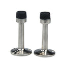 2Pcs Cylinder Stainless Steel Door Stop Door Stoppers Stopper 75mm Buffer W