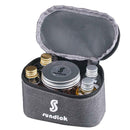 Sundeck 9pcs Spice Cruets Set Portable Salt Bottle BBQ Sauce Container Bag