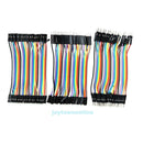 120pcs Ranbow Color Ribbon Line Breadboard Dupont Cable Jump 10cm Jumper Wire