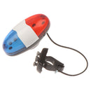 Bicycle Bell 6 LED 4 Tone Bicycle Horn Bike Call LED Motorcycle Police Light Bj