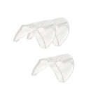 1 Pair Spec Shields Clear Side Shield For Safety Glasses Clip On New-AU