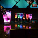 . Lights LED Champagne Glass Flashing Color Changing Party CUP \ ^ V0Y4