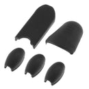 5Pcs Black Saxophone Palm Key Risers Thumb Rest Cushions for Sax Wind