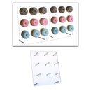 Acrylic Donut Display Wall Stand Reusable for Wedding Party Christmas Treats