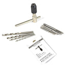 9pc T Shape Thread Tap Reamer Holder M3/M4/M5/M6 Hand Machine Screw Tool Kit Set