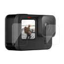 3pcs Tempered Glass Film for GOPRO Hero 9 Front Rear Lens Screen Protectors A