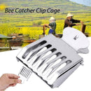 Bee Cage Prisoner Stainless Steel Queen Beekeeping Tools Equipment Accessor I3F0