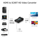 HW2906 HDMI to SCART Adapter 1080P Digital HD Video Audio Signal Converter