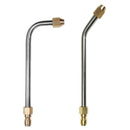 2pcs 1/4'' Connect Pressure Washer Nozzle Lance Angled Lance Extension