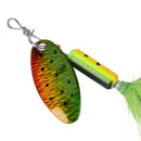 Sequin Spoon wobble Fishing Lures Spinner Baits CrankBait Bass wobbler Tack