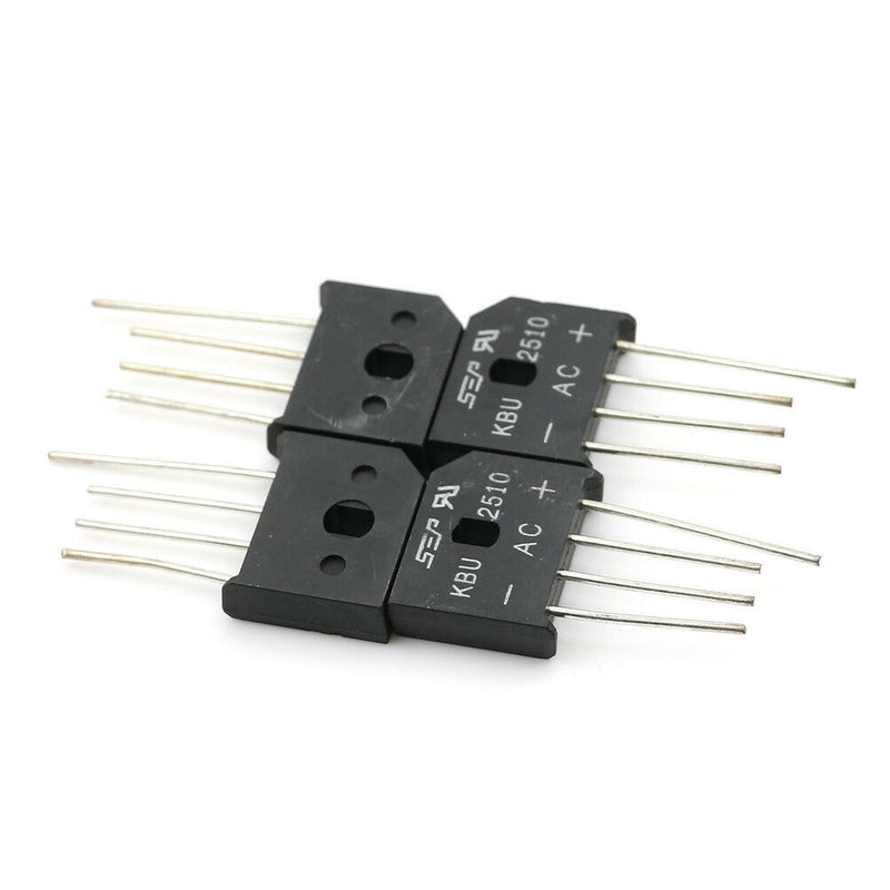 5Pcs 25A 1000V Diode Bridge Rectifier KBU2510 A Cy