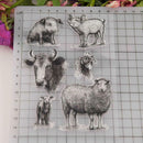 Animal Silicone Clear Stamps DIY Scrapbooking/Photo Album Cards Paper Craft