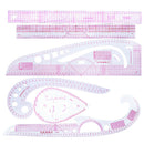 6pcs/Set Sewing Curve Ruler for Dressmaking Tailor Clothing Measure Design