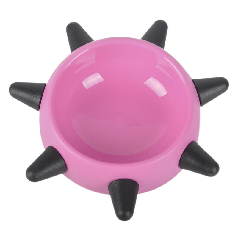 Slanted Design Pet Dog Cat Bowls for Small Medium Large Dog Puppy Cat