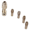 8-Piece 0.5-3mm Drill Chuck Collets Set of Quick Chuck for Mini Tools T4Q7