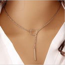 Fashion Jewelry Crystal Chunky Statement Bib Pendant Chain Choker Necklace HOT