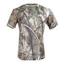 Men's Short Sleeve T Shirt Hunting Bionic Camouflage Quick Dry Clothing XL