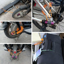 2 Pcs Alarm Disc Lock 1.2M Cable Anti-Theft Spring Reminder Ropes Alert Saf