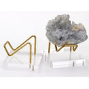 Acrylic Display Stand Geode Fossils Minerals Relics Rocks Holder Display