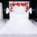 Valentines Day Photography Background Love Heart Candle Gift Photo Backdrop