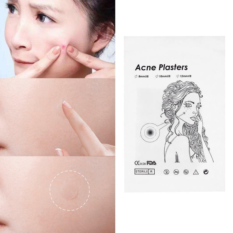 24pcs Invisible Cosrx Acne Pimple Patches Face Spot Scar Care Treatment Stickers