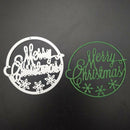 merry christmas metal cutting dies stencil scrapbook album paper embossing  ME