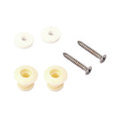2pcs ABS Plastic Guitar Strap Locks With Screws For Acoustic Electric Guitar