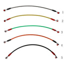 45cm Motorcycle Brake Oil Hose Line Stainless Steel Braided Cable Black