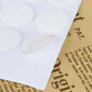 70pc transparent double-sided adhesive tape acrylic circular repairing tear t JR