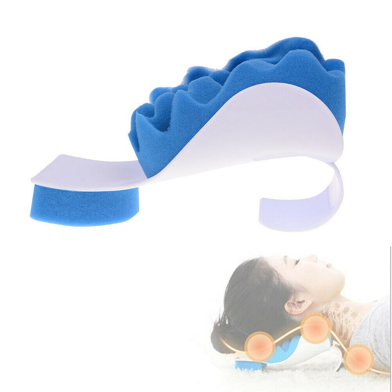 Massage Neck Head Pain Relief Traction Pillows Shoulder Relaxer Support Pil FT