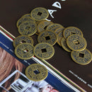 10pcs Feng Shui Coins 1.00" 2.3cm Lucky Chinese Fortune Coin I Ching Set SZO