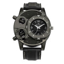 Fashion Silicone Strap Watch Unisex Casual Sports Quartz Analog Wristwatch A