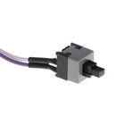 10Pcs 2Pin SW PC Restarting Power Cable on/off Push Switch Button Wire