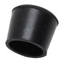 Rubber feet for walking aids stool chair top rubber feet, 12 pieces, black H5G4