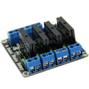 1pcs 5V DC 4 Channel SSR 2A Solid-State Relay module High Level for arduino New