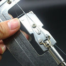 Stainless steel Protable Fishing Tool Metal Semi automatic Fishing Hook Tier BX