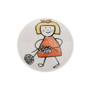 Knit Girl Decorative Knob Pull Handle for Kids Bedroom Wardrobe Drawer Decor