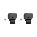 2pcs D-Tap Connector Male Plug for BMCC BMPC DSLR Rig Battery Power Supply
