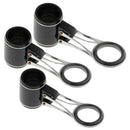 3x Fishing Rod Guide Eye Ring Folding Rod Building DIY Repair Kit 18/19/21mm