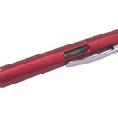 1PC Multi Functional Tool Tech Ballpoint Pen 6 in 1 Spirit Screwdrive Level K5O5