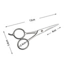 Stainless Steel Barber Hair Cutting Eyelashes Scissors Shears Makeup Tool